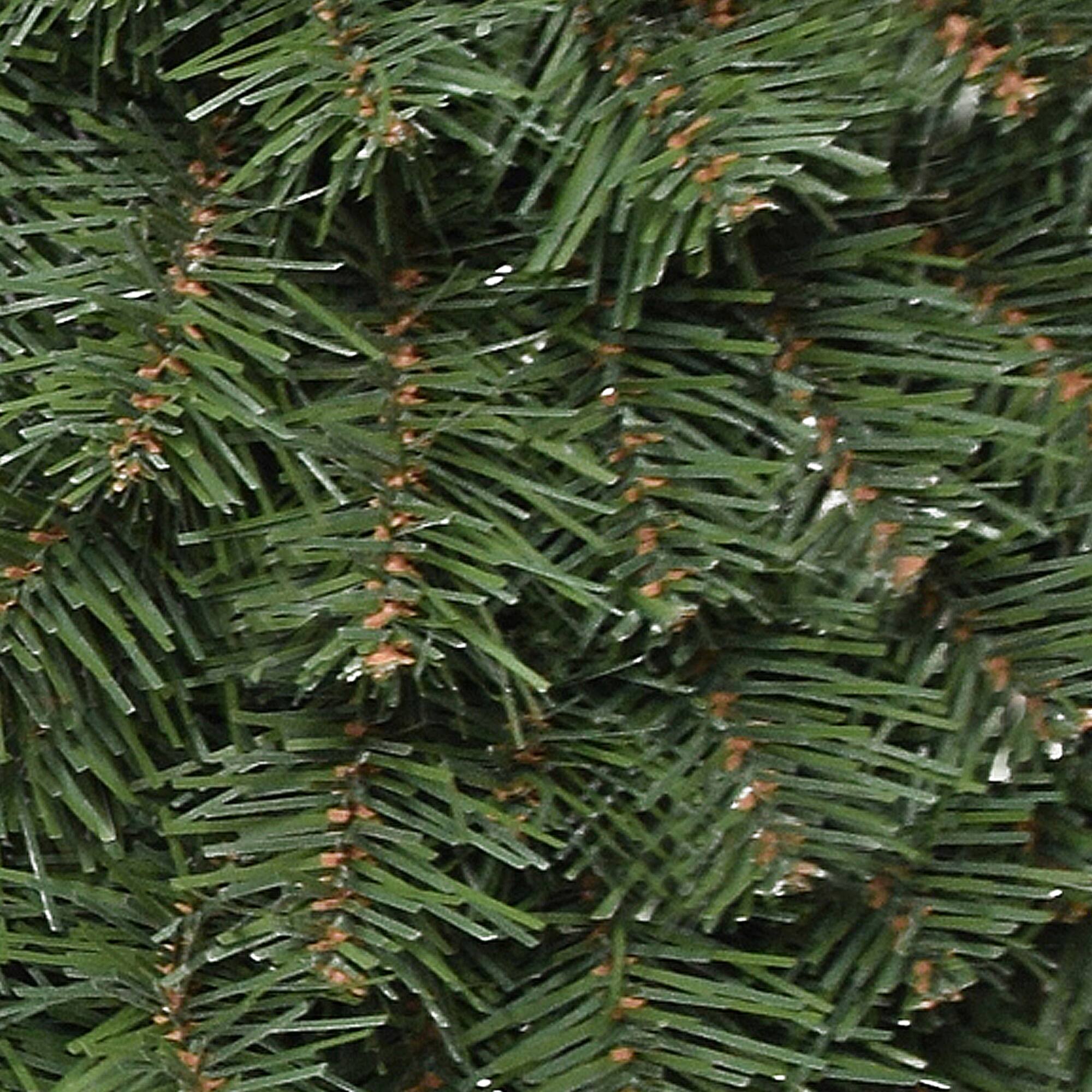 4-Piece Pre-Lit Artificial Christmas Entrance Trees, Garland & Wreath